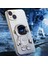 iPhone 14 Elektrokaplama Yumuşak Tpu Telefon Kılıfı Astronot Gizli Ayak (Yurt Dışından) 3