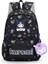 Hello Kitty Sanrio Anime Sırt Çantası, Kuromi Cinnamoroll Sırt Çantası Cüzdan Cazibesi, Çocuk Kız Günlük Seyahat Gücü Kilinet Renk: Kuromi-A (Yurt Dışından) 1