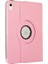 iPad 11.nesil 2025 Scks Dönebilen Standlı Kılıf - Pembe 1