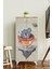 Little Astronaut 3 Raflı Çocuk Odası Dolabı Çok Amaçlı Baskılı Oyuncak Dolabı 2