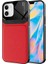 Apple iPhone 12 Kılıf Parlak Tpu Emiks Kapak Kırmızı 1