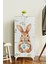 Pretty Rabit 3 Raflı Çocuk Odası Dolabı Çok Amaçlı Baskılı Oyuncak Dolabı 3