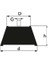 Kauçuk Konik Vibrasyon Takoz 85X105 2