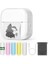 Mini Taşınabilir Yazıcı: 5 Rulo Kağıtlı Bluetooth Kablosuz Cep Mürekkepsiz Termal Yazıcı Etiket Yapıcı (Yurt Dışından) 3