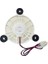 Zwf-30-3 Buzdolabı Evaporatör Fan Motoru, Buzdolabı Soğutma Fanı Motoru Yedek Parçaları DC12V 2,5W (Yurt Dışından) 3
