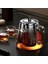 Paslanmaz Çelik Çaydanlıklı Isıtılabilir Cam Çaydanlık Çiçek Çaydanlık Çaydanlık Demlik Seti Puer Oolong Çaydanlık 950ML (Yurt Dışından) 4
