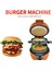Hamburger Köftesi Makinesi Hamburger Çok Fonksiyonlu Burger Makinesi Yumurta Dolu Burgerler Dana Burger Eu Plug B (Yurt Dışından) 2