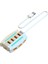 1.2 M USB Hub 10 Port USB 2.0 Ayırıcı Kart Okuyucu USB Genişletici Dizüstü Bilgisayar Klavye Fare Sabit Disk Flash Sürücü Beyaz (Yurt Dışından) 1