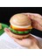 Burger Şeklinde Takvim Masif Ahşap Ev Dekorasyonu Döndürülebilir Takvim Masa Dekorasyonu Eşleşen Hediye Masa Takvimi Ahşap Rengi (Yurt Dışından) 5