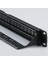 19 Inç 1u Kabin Rafı 24 Portlu Cat6 Patch Panel RJ45 Ağ Kablosu Adaptör Jakı Modüler Patch Panel (Yurt Dışından) 5