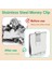 20'li Paket Paslanmaz Çelik Para Klipsi Gümüş Ince Nakit Klipsi, Kart Tutucu Metal Para Klipsi Minimalist Cep Nakit Cüzdanı (Yurt Dışından) 5