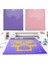 4 Adet Karışık Renkli Pvc Kesme Matı Izgara Kesme Pedleri Kesme Plotter Ped Yedek Aksesuarları /cameo 4 (Yurt Dışından) 4