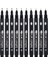 8 Adet Siyah Ince Liner Kalemler Mini Liner Fineliner Çizim Kalemleri Sanatçı Illüstrasyon Teknik Çizim Ofis Belgeleri Için (Yurt Dışından) 2