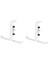 2 Adet Delmesiz Ayarlanabilir Masa Kenarı Kancası Ofis Masaüstü Kenarı Askılı Çanta Kancası Sırt Çantası Depolama Askı Kancası (Yurt Dışından) 1