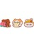 Sevimli Oda Dekoru Sevimli Hayvanlar Mouse Pad Bardak Altlığı Olmayan Kawaii Kahve Kupası Matı Su Geçirmez Masa Matı (Yurt Dışından) 3
