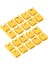 100 Adet 2,54 mm Jumper Kapağı Açık Tip Kısa Devre Kapağı Kısa Devre Bloğu Kısa Devre Kapağı Soket Pin Başlığı Bağlantı Bloğu, Sarı (Yurt Dışından) 1