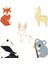5 Parça Hayvan Emaye Iğne Seti Karikatür Panda Koala Alpaka Yaka Iğnesi Broşları Rozetler Sırt Çantaları Ceketler Için (Yurt Dışından) 1
