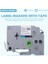 TZE-231 Tze Bant 12 mm 0,47 Lamine Beyaz Etiket Yedekleri Için 10'lu Paket P Touch Etiket Yapıcı Bant Yedeği (Yurt Dışından) 5