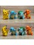 Pokemon Aksiyon Figürü Pikachu Oyuncaklar Charmander Squirtle Bulbasaur Cep Canavar Minik Şekil Çocuk Hediye (Yurt Dışından) 2