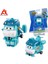 Süper Kanatlar Mini Yenı Jett 2 Inç 3 Adımda Uçakya Robot Dönüşümü Deformasyon Aksiyon Figürleri 2 Modu Dönüştürücü Çocuk Oyuncak (Yurt Dışından) 1