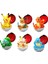 Pokemon Şekil Bulbasaur Eevee Charmander Squirtle Pikachu Piplup Cubone Mimikyu Jigglypuff Poke Topu Pokeball Oyuncak Süs Bebek (Yurt Dışından) 3