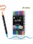 Çift Renkli Glitter Marker Yumuşak Uçlu Boyama Glitter Kalem Suluboya Kalemi (Yurt Dışından) 1