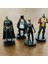 4 Stilleri Batman Topper Şekil Gevşek Heykelcik Oyuncak Özel Tahsil Masaüstü Modeli Dekorasyon Hediyeler (Yurt Dışından) 4