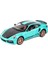 Alaşım Araba Modeli 1:24 Porsche 911 Turbos Spor Araba Ses ve Işık Oyuncak Araba Solaryum (Yurt Dışından) 1