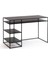 Milai Siyah Metal Çalışma Masası 3