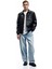 Slim Fit Gömlek Yaka Fermuarlı Cep Detaylı Suni Deri Ceket 2