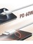 DC82 1m 60W Type-C To Type-C Pd Hızlı Şarj Kablo - Beyaz 2
