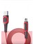 DC24 Micro USB Kablo 1.2m 4A - Kırmızı 1