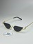 Gupp Siyah Güneş Gözlüğü Cateye Gold Çerçeve 52 Ekartman 2