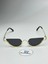 Gupp Siyah Güneş Gözlüğü Cateye Gold Çerçeve 52 Ekartman 3