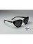 Burbex Siyah Güneş Gözlüğü Cateye Çerçeve Siyah Cam Renkli 60 Ekartman 2