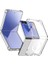 Samsung Galaxy Z Flip 7 ile Uyumlu Kablosuz Şarj Magsafe Özellikli Şeffaf Silikon Kılıf 4