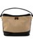 Bej Siyah Kadın El Çantası C06569000128 1