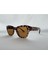 Venüs Leopar Güneş Gözlüğü Wayfarer Kahve Cam Renkli 4