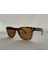 Vega Leopar Güneş Gözlüğü Wayfarer Kahve Cam Renkli 2