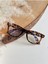 Unisex Wayfarer Leopar Mavi Işık Korumalı Gözlük 1