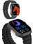 Ultra Akıllı Saat 49 mm Çift Kordonlu Arama Cevaplama Bluetooth Bağlantılı 3