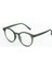 Mat Yeşil Çerçeve Unisex Mavi Işık Koruyucu Gözlük 1