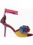 Kurt Geıger Kurt Geiger Pom Pom 70 Ankle Tie Sandals, Süet Detaylı Zarif Bağcıklı Topuklu Ayakkabı 1