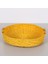 Mylamp Rattan Kulp Tasarımlı Sarı 35X 7/8 Cm. Rattan Tepsi 3