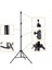 Tripod Kamera Işık Ayağı Döküm Demir 940GR Fotoğraf Makinesi Kamera 70 CM-210 cm Açılabilir Katlanabilir Tripod Yayıncı Vlog Youtuber Işık Tripod Ayağı TR8806 2