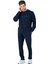 6115 Erkek Uzun Kollu Bisiklet Yaka Üç Iplik Eşofman Takımı-Lacivert 1
