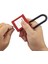 BD-G11 Izole Emniyet Güvenlik Asma Kilit 38MM - Kırmızı 5