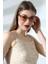 Kadın Bal Rengi Cat Eyes UV400 Güneş Gözlüğü 23009 C4 1