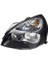 Renault Clio 2003-2005 Ön Far Lamba Sol Siyah Çerçeve Tyc 1