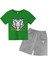 3-13 Yıl Çocuklar Tiger Head Summer 2pcs Boş Zaman Nefes Alabilir T-Shirts+Pantolon Spor Takımları Erkek Kız Günlük Kıyler Çocuklar Clothescolor: 16/çocuk Boyutu: 100 (Yurt Dışından) 1